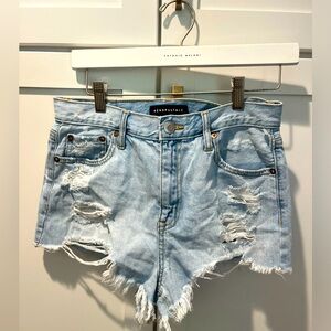 Aeropostale “High rise shorty” Jean shorts